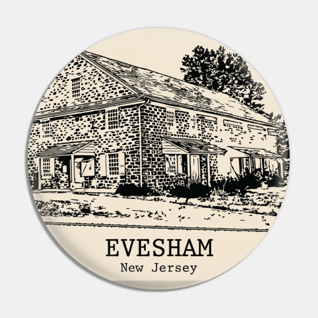 Evesham - New Jersey Pin by Lakeric