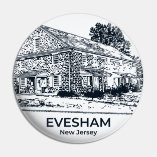 Evesham - New Jersey Pin