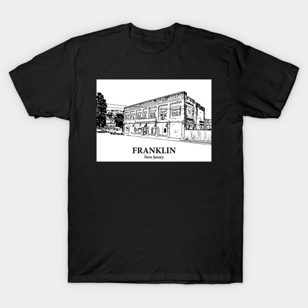 Franklin - New Jersey T-Shirt by Lakeric