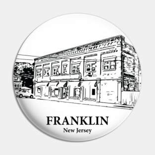 Franklin - New Jersey Pin