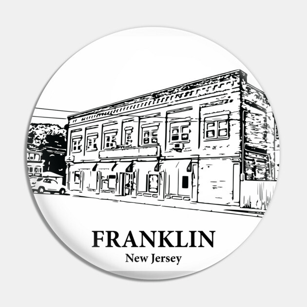 Franklin - New Jersey Pin by Lakeric