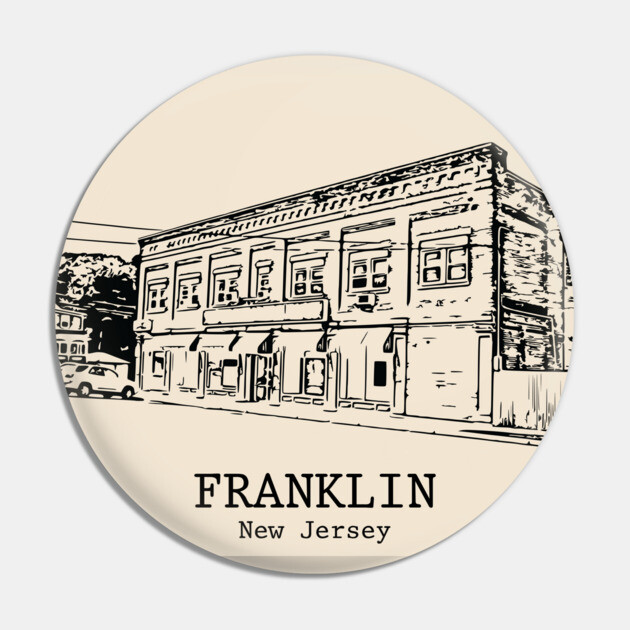 Franklin - New Jersey Pin by Lakeric