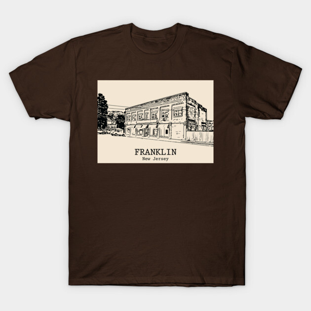 Franklin - New Jersey T-Shirt by Lakeric