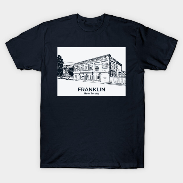 Franklin - New Jersey T-Shirt by Lakeric