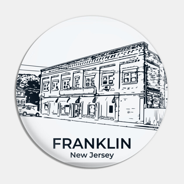Franklin - New Jersey Pin by Lakeric