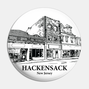 Hackensack - New Jersey Pin