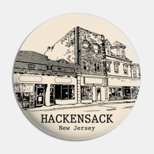Hackensack - New Jersey Pin