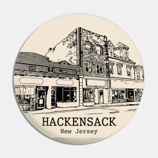 Hackensack - New Jersey Pin by Lakeric