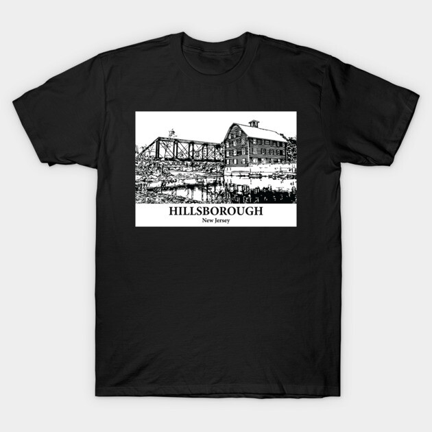 Hillsborough - New Jersey T-Shirt by Lakeric