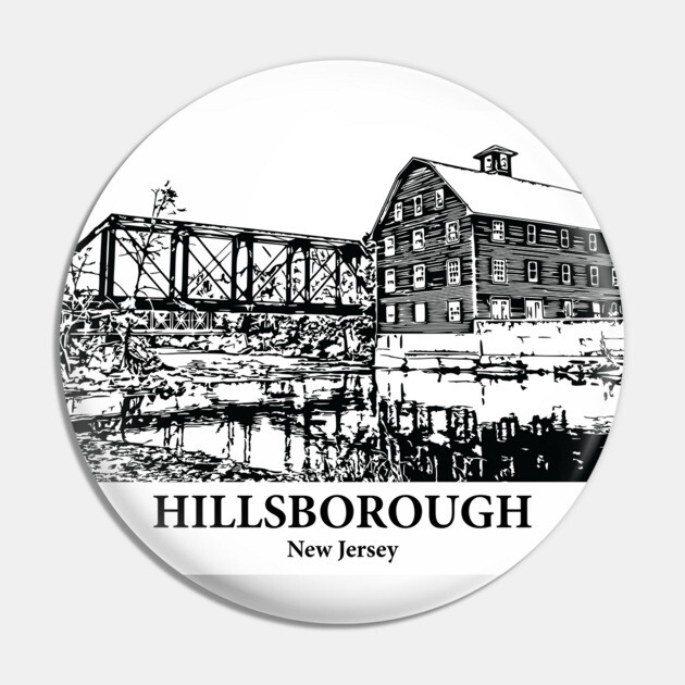 Hillsborough - New Jersey Pin by Lakeric