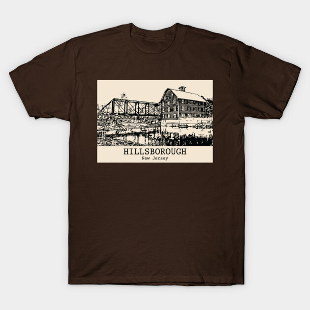 Hillsborough - New Jersey T-Shirt by Lakeric