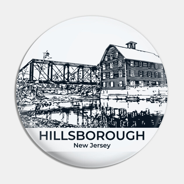 Hillsborough - New Jersey Pin by Lakeric