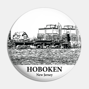 Hoboken - New Jersey Pin