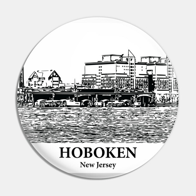 Hoboken - New Jersey Pin by Lakeric