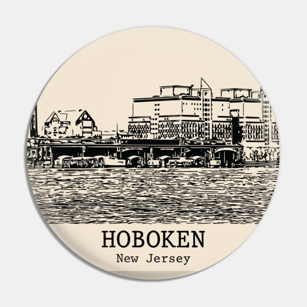 Hoboken - New Jersey Pin by Lakeric