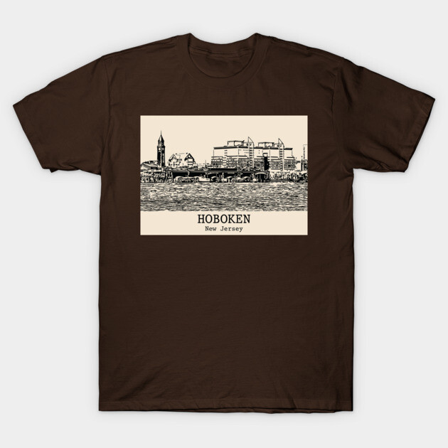 Hoboken - New Jersey T-Shirt by Lakeric