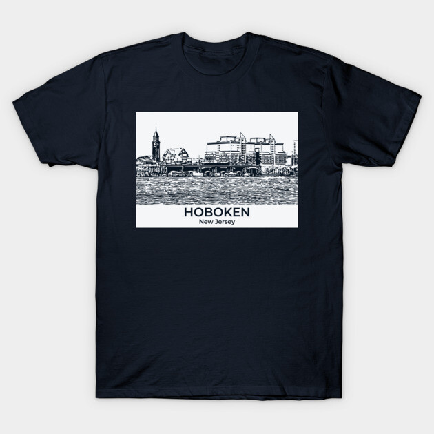 Hoboken - New Jersey T-Shirt by Lakeric
