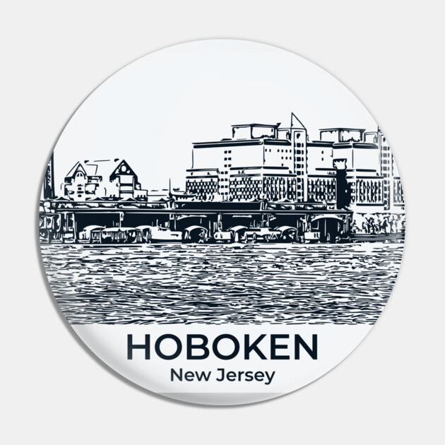 Hoboken - New Jersey Pin by Lakeric