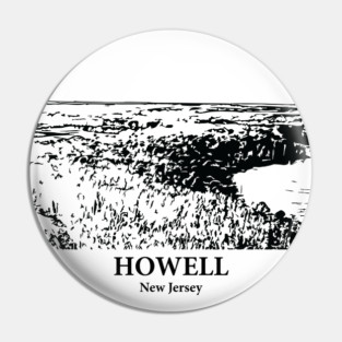 Howell - New Jersey Pin