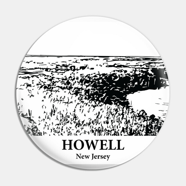 Howell - New Jersey Pin by Lakeric