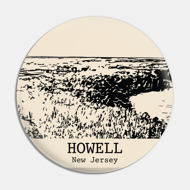 Howell - New Jersey Pin by Lakeric