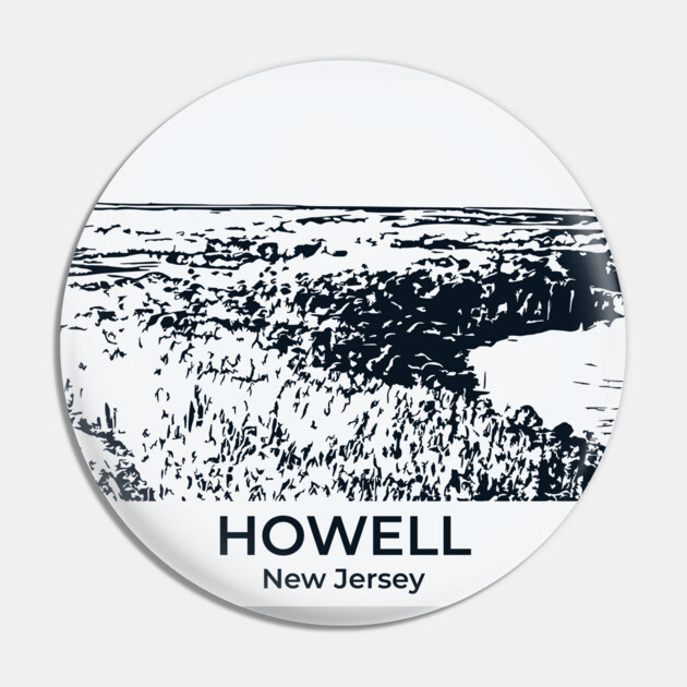 Howell - New Jersey Pin by Lakeric