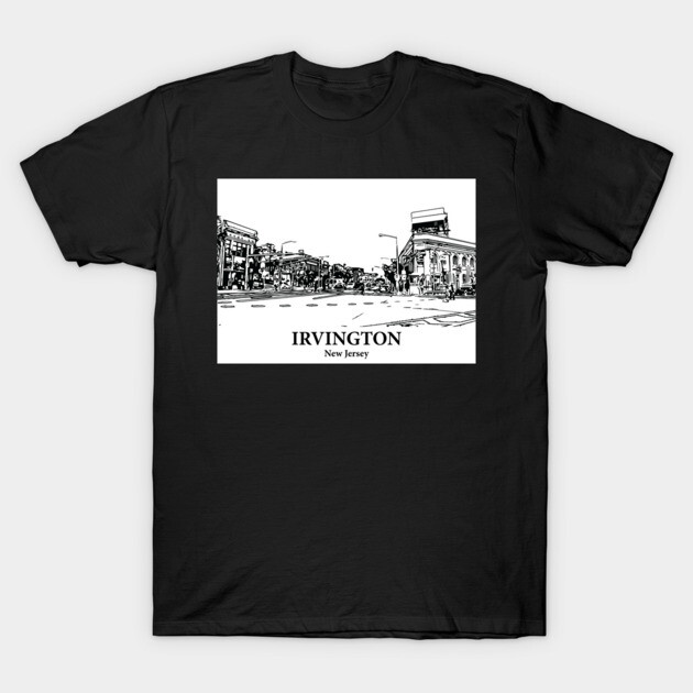 Irvington - New Jersey T-Shirt by Lakeric