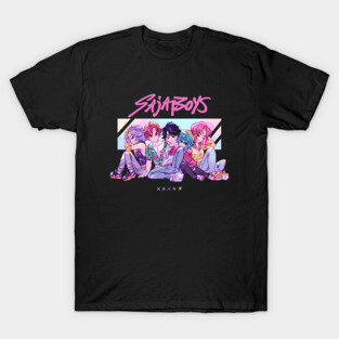 Saja Boys Retro Anime Squad T-Shirt