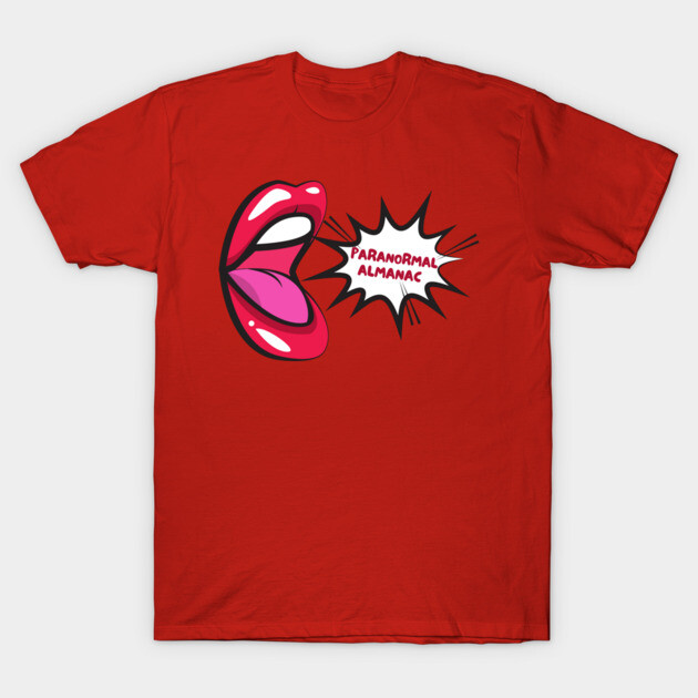 LIPS T-Shirt by Paranormal Almanac