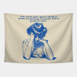 ghost hunting Tapestry