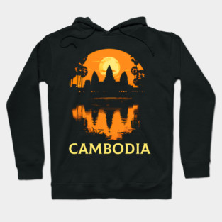 Angkor Wat Cambodian Khmer Cambodian Hoodie