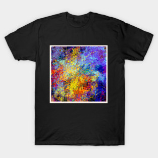 Acrylic Abstract Painting T-Shirt