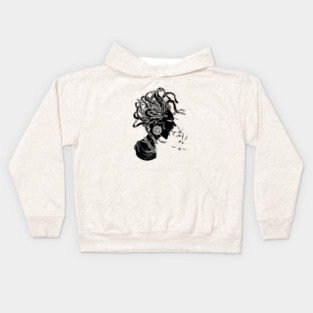 Black Medusa Kids Hoodie