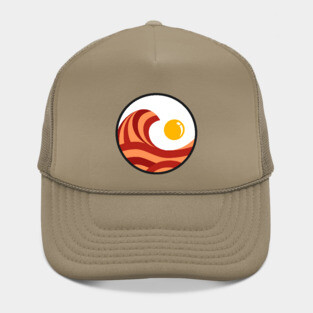 The Great Wave of Breakfast Hat