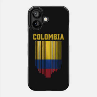 Colombia flag, colombian flag Phone Case