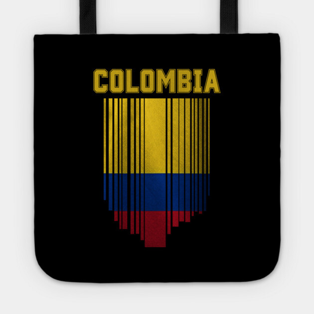 Colombia flag, colombian flag Tote by eka123