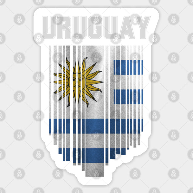 Uruguay flag, uruguayan flag Sticker by eka123