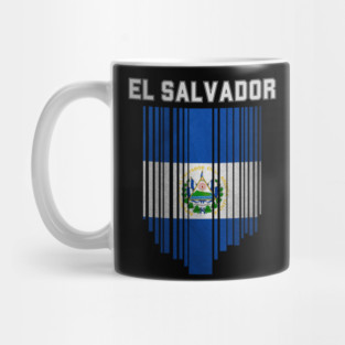 El Salvador flag, Salvadoran flag Mug