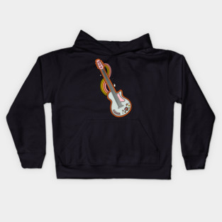Cancer Zodiac Guitar Kids Hoodie