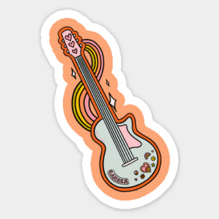 Cancer Zodiac Guitar Sticker