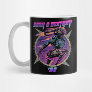 "SEEK & DESTROY " (PURPLE) Mug