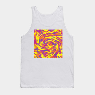 Big Dot Spiral 8 Tank Top