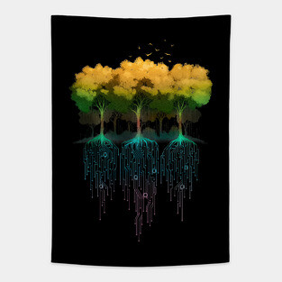 Connection Forest Tapestry