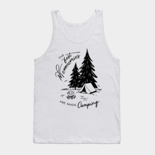 The Best Memories Are Made Camping Tank Top