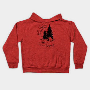 The Best Memories Are Made Camping Kids Hoodie