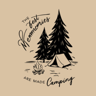 The Best Memories Are Made Camping T-Shirt