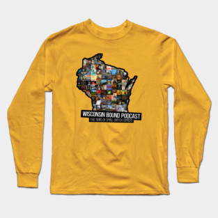 state logo with text Long Sleeve T-Shirt