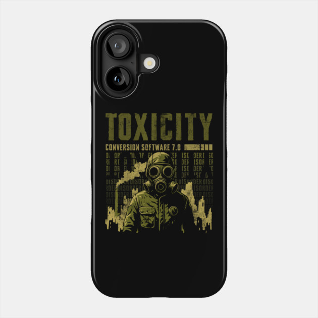 TOXICITY Phone Case by artslaves