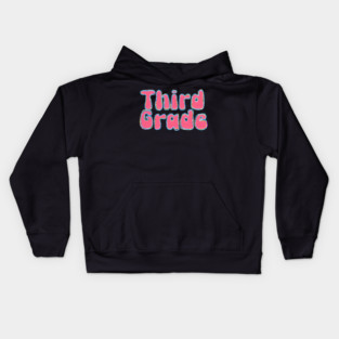 Third Grade Kids Hoodie