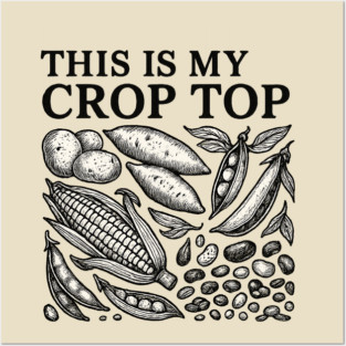 This Is My Crop Top Posters and Art